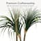 American Art Decor 5ft Artificial Dragon Tree in Cement Pot Faux Plant